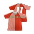 Camisola Dinamarca 11 1986 Retro Homem Equipamento Primeiro Manga Curta